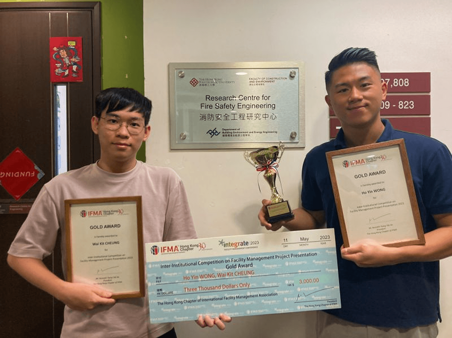 榮獲 IFMA 金獎並加入 IFMA 家庭