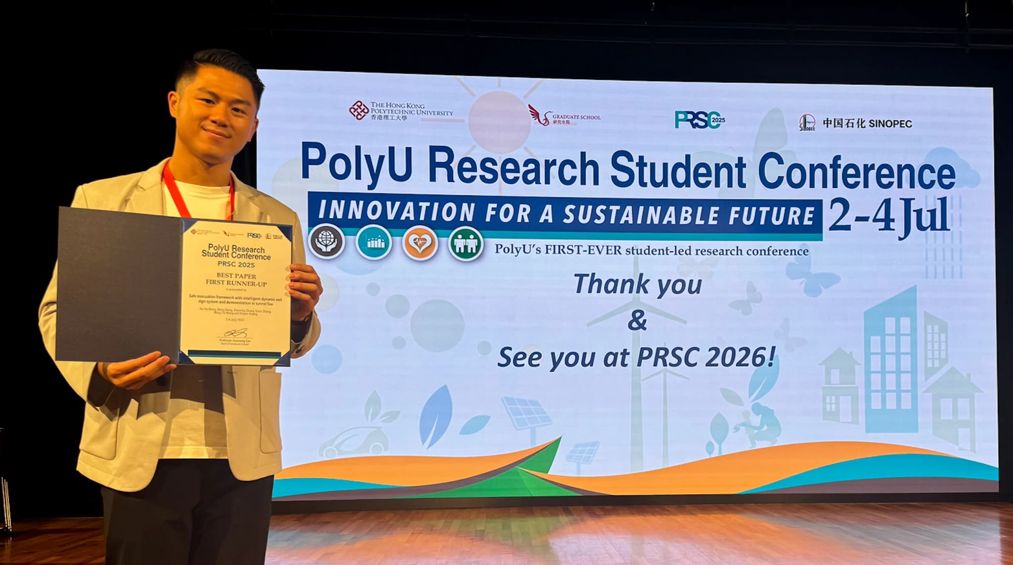 PRSC 2025 Best Paper First Runner-Up